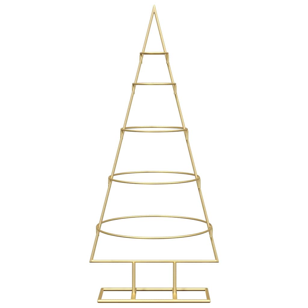 Metall-Weihnachtsbaum Deko Schwarz 60 cm