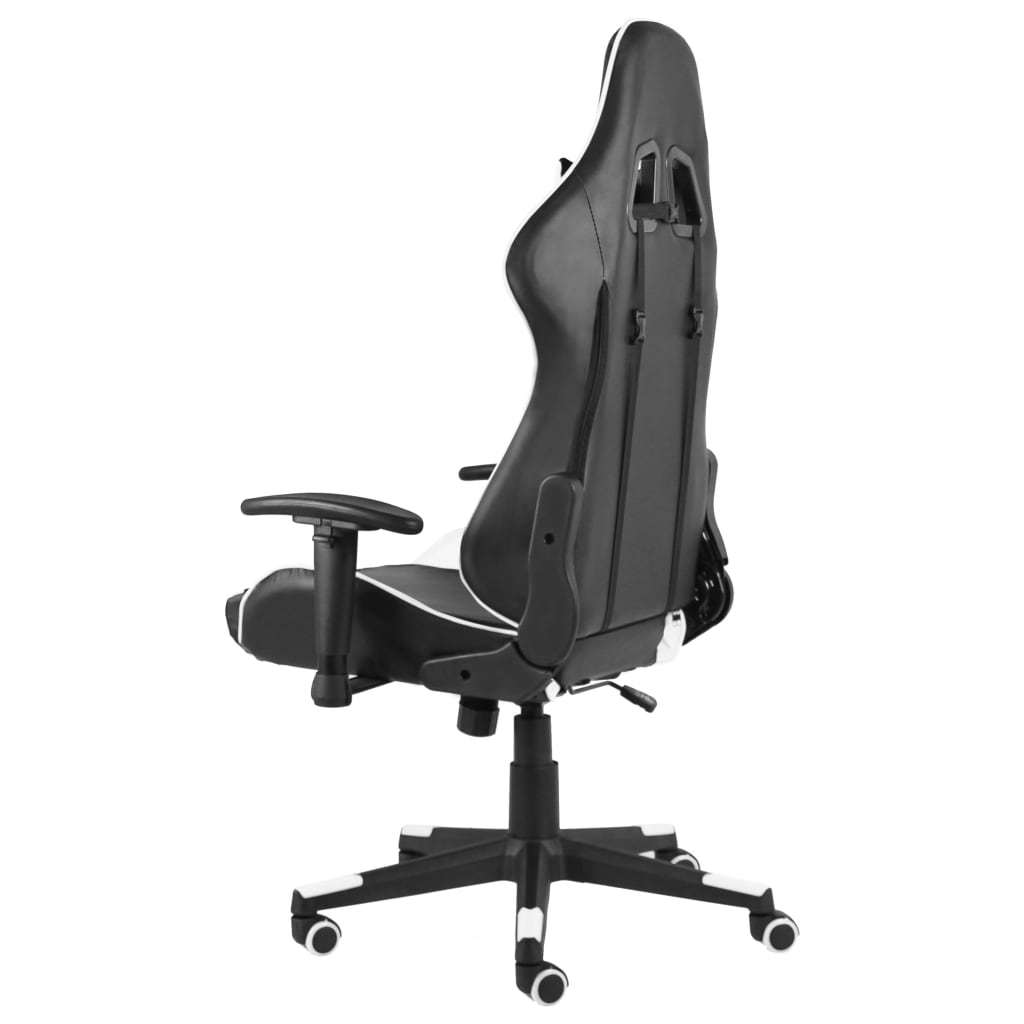 Gaming-Stuhl Drehbar Blau PVC