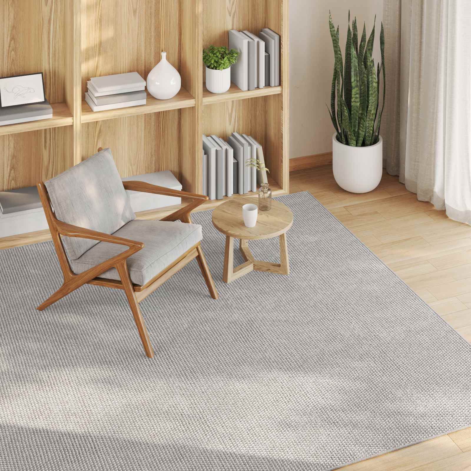 Bereichsteppiche Rechtwinklig LUGO Creme 150 x 80 cm Polyester