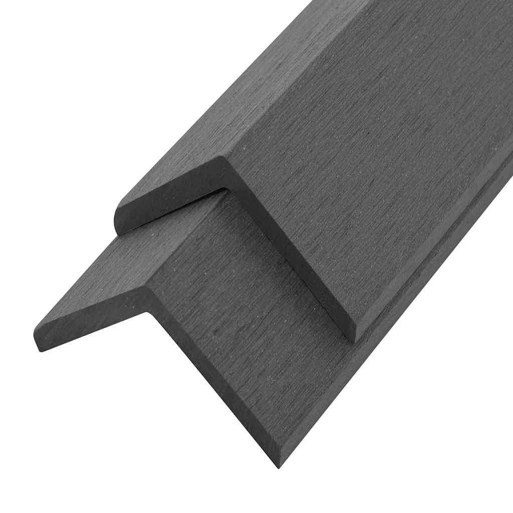 5 Stk. Verkleidungswinkel Verkleidungen Aluminium 170 cm Silber