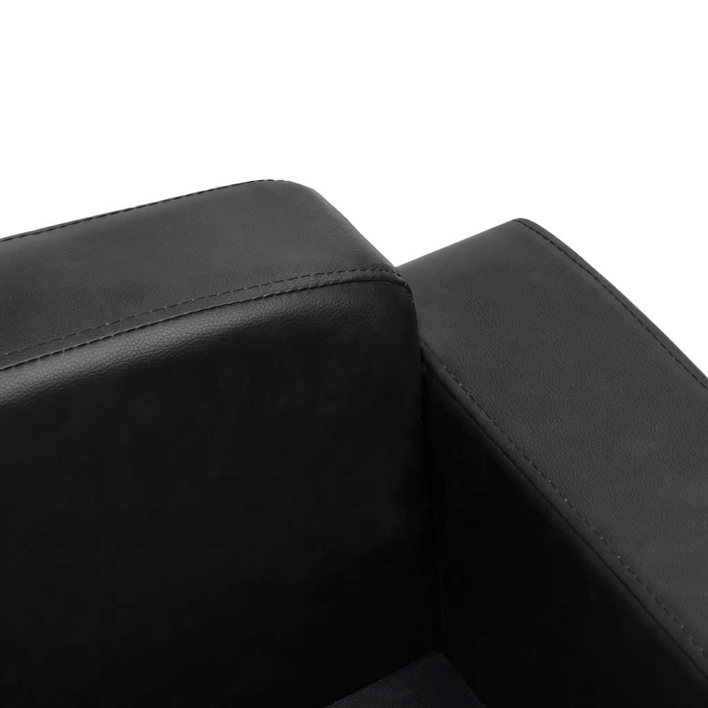 Hundesofa Grau 80x50x40 cm Kunstleder