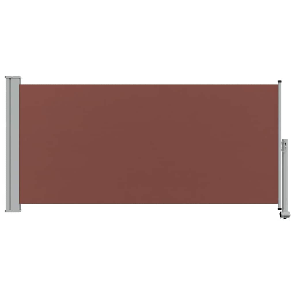 Seitenmarkise 60 x 300 cm 100% Polyester Eisen Stahl