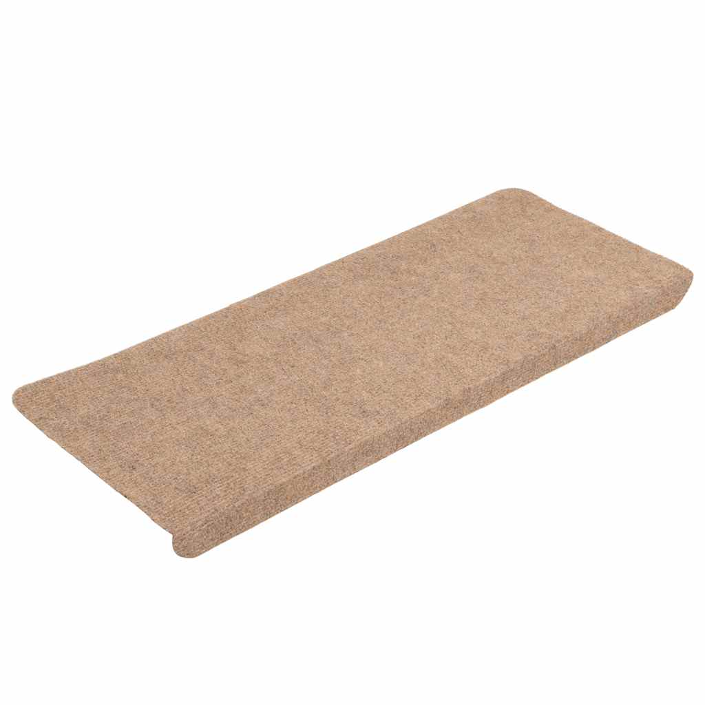 Stufenmatten Selbstklebend 15 Stk. 56x17x3 cm Beige