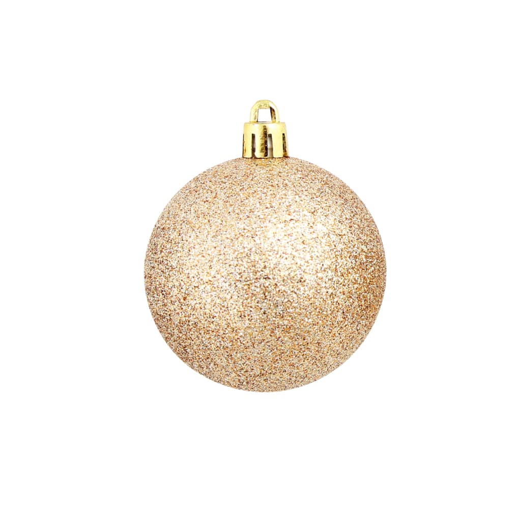100-tlg. Weihnachtskugel-Set Weiß