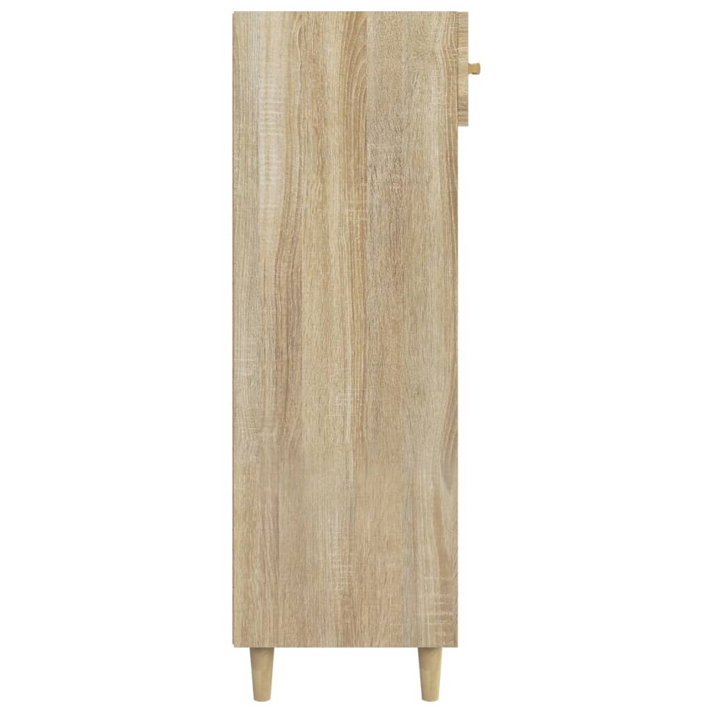 Schuhschrank mit Regal Altholz 60 x 35 x 105 cm Holzwerkstoff