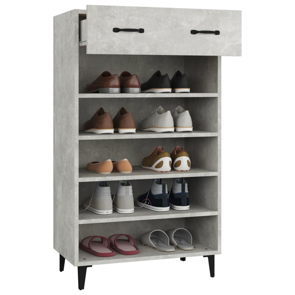 Schuhschrank Weiß 60x35x105 cm Holzwerkstoff