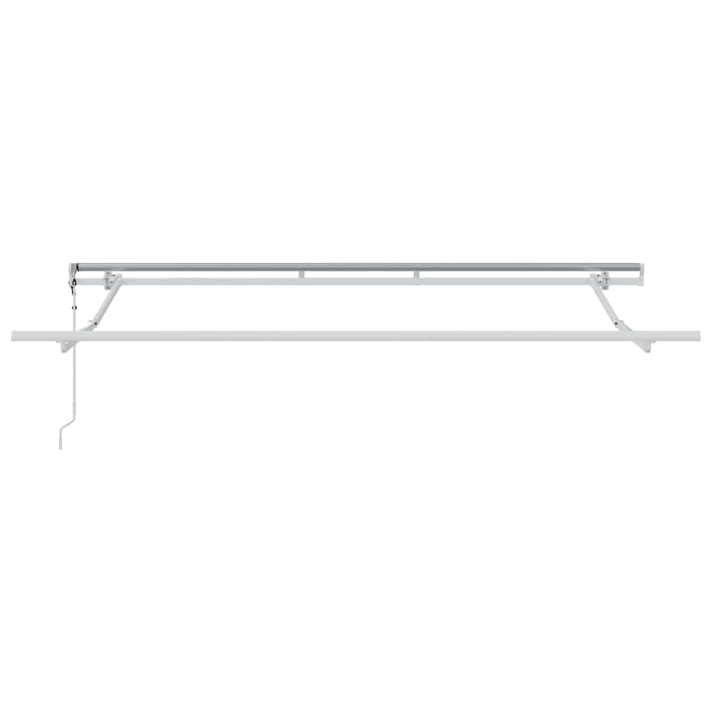 Markisenrahmen Weiß 2,5 x 2 m Metall