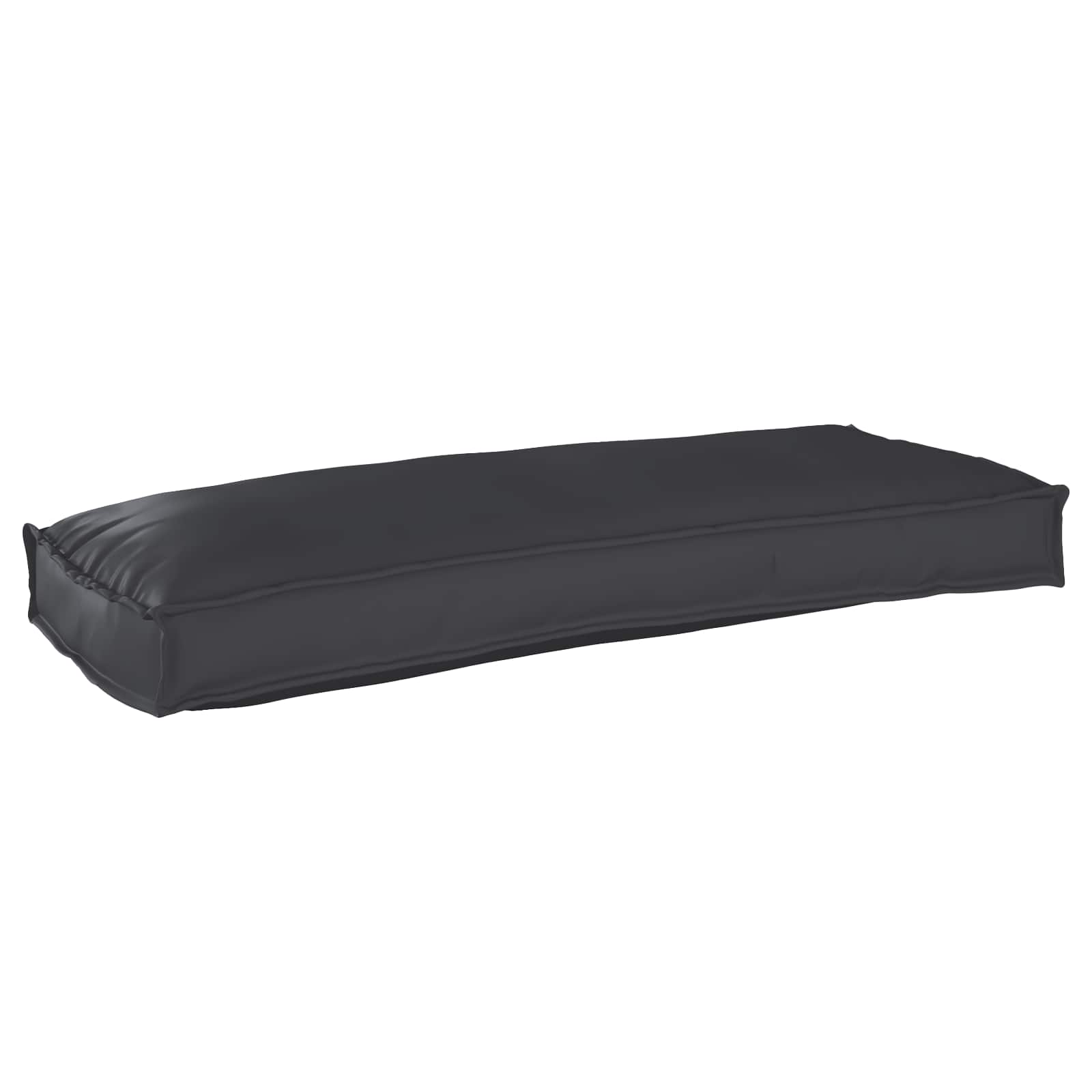 Kissen Anthrazit 100 x 40 x 8 cm Oxford-Stoff