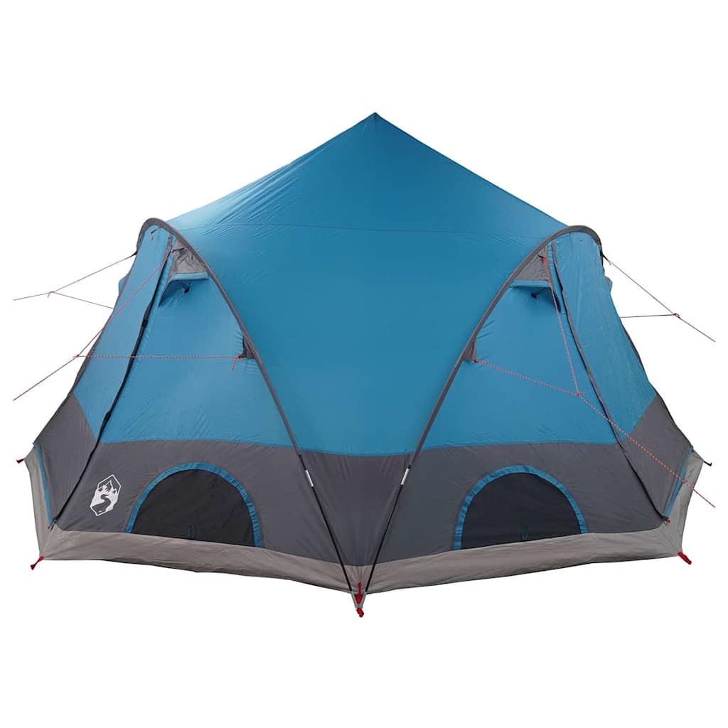 Dome Zelt für 4 Personen mit Dach Grün 505 x 450 x 248 cm