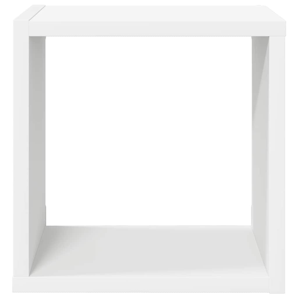 Würfelregale 2 Stk. Weiß 30x15x30 cm