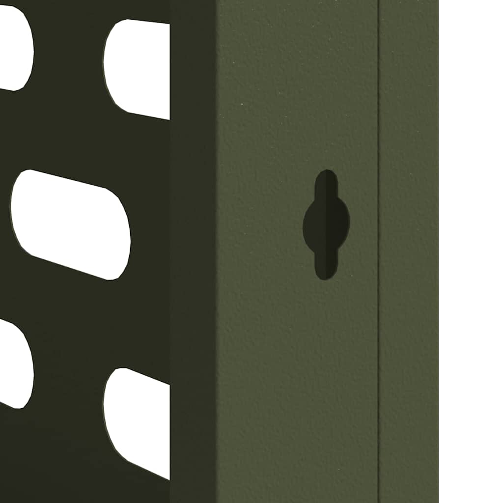 Klimaanlagenabdeckung Schwarz 90 x 40 x 60 cm Stahl