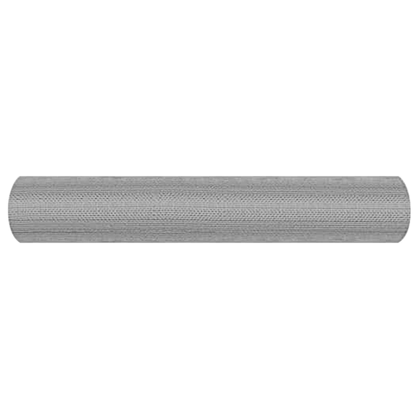 Drahtzäune 100 x 500 cm Mesh Edelstahl 201 Silber