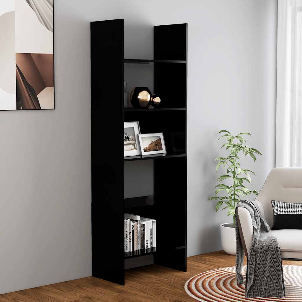 Bücherregal Weiß 60x35x180 cm Holzwerkstoff