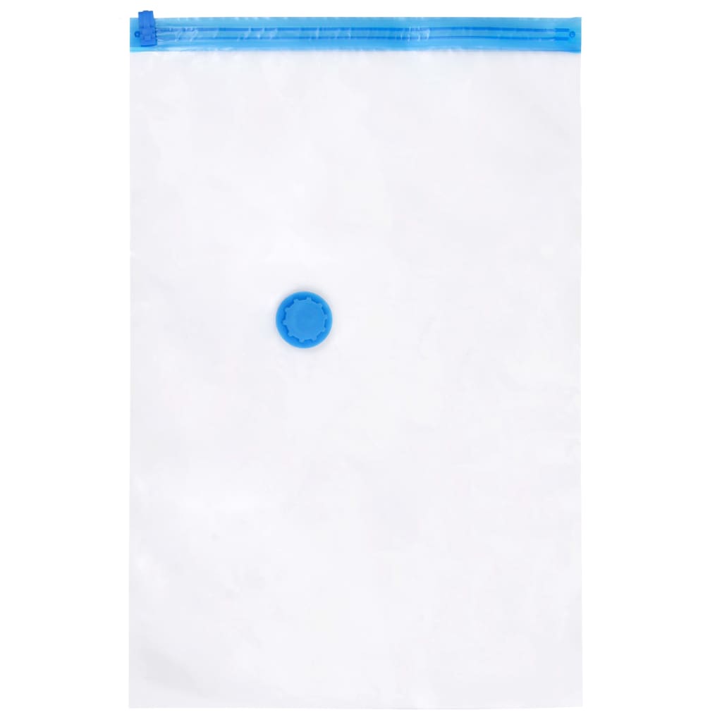 Aufbewahrungstaschen 5 pcs Transparent und Blau 70 x 50 cm
