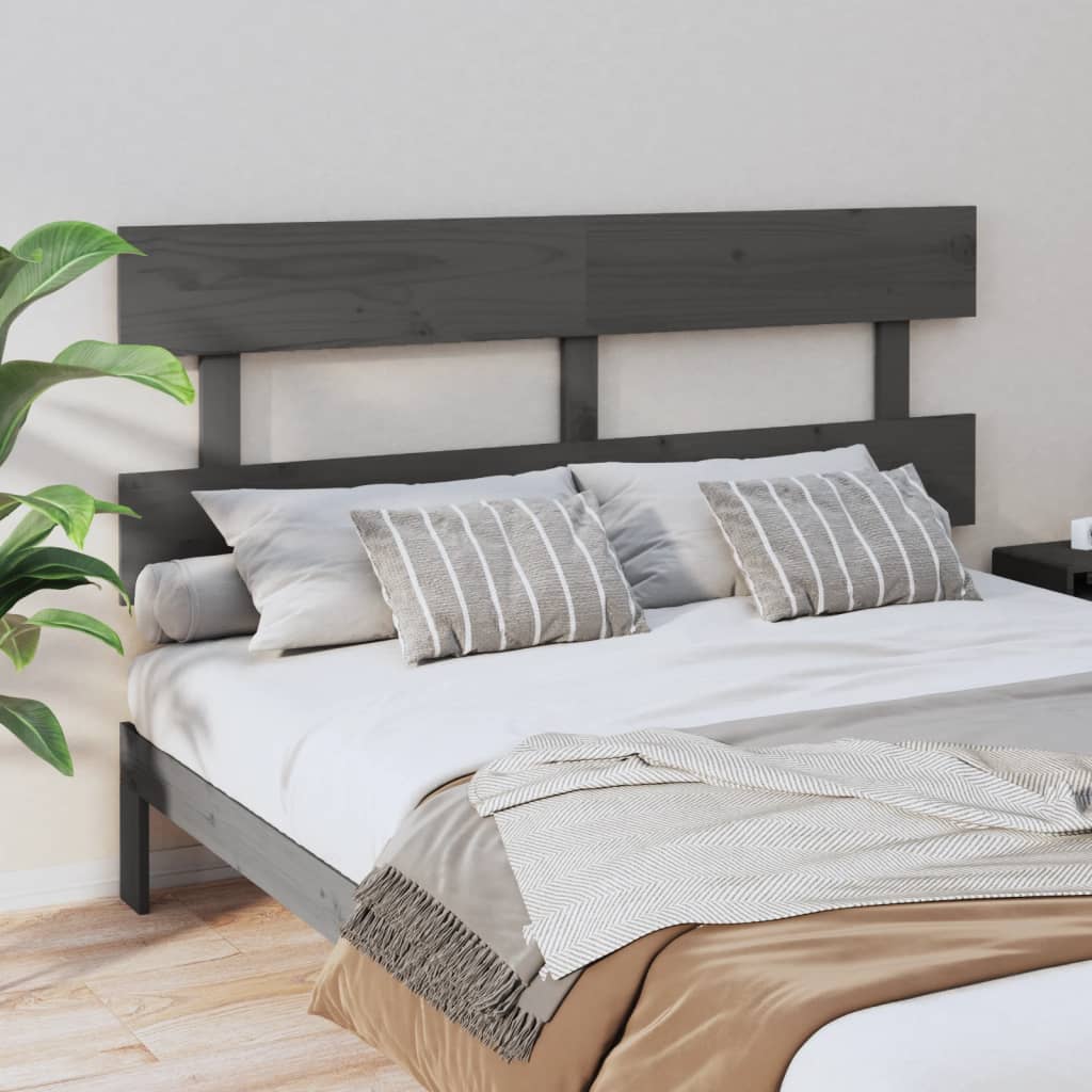 Bett-Kopfteil 78,5x3x81 cm Massivholz Kiefer