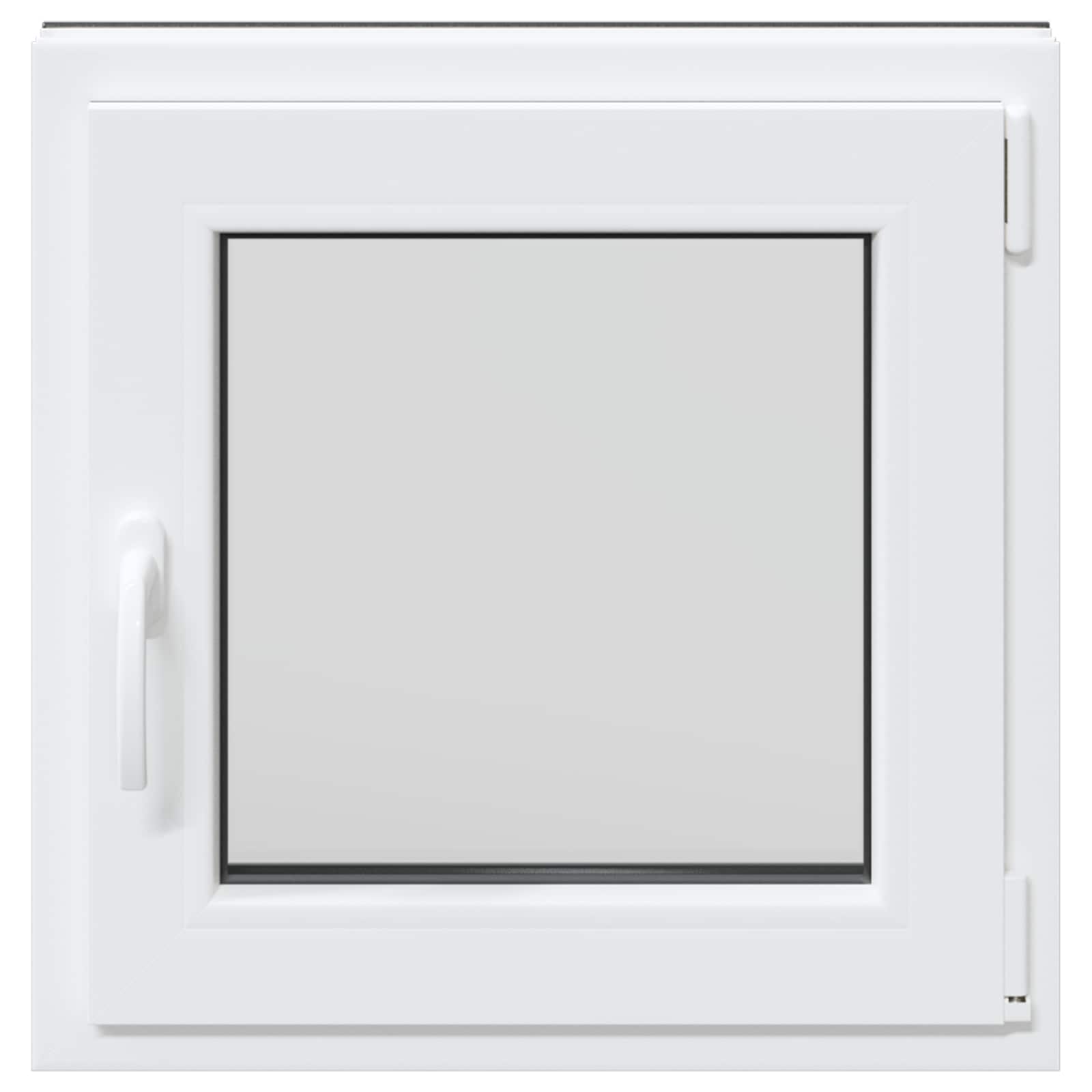 Kellerfenster RISOR 50 x 50 cm PVC und Glas Weiß