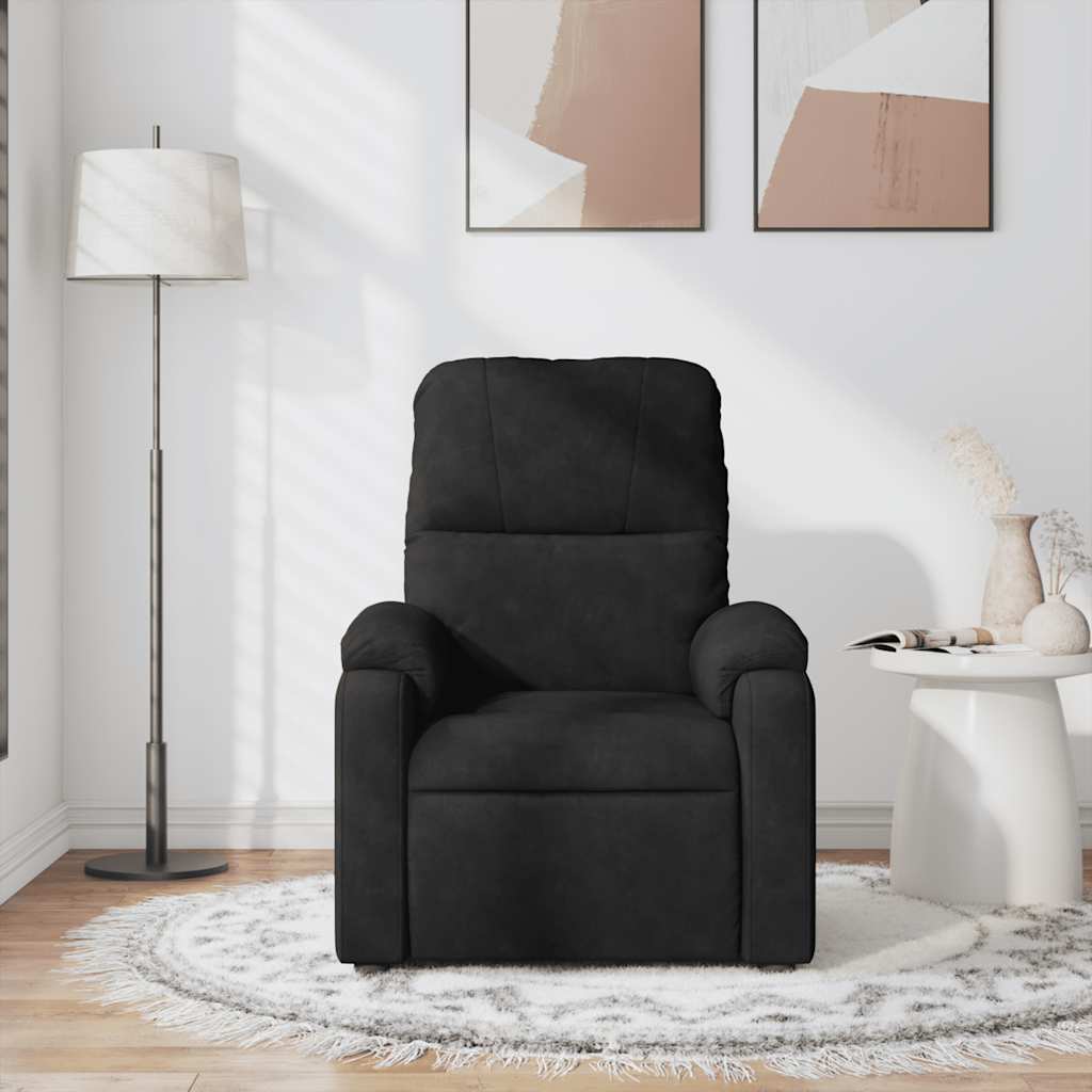 Relaxsessel Elektrisch Braun Mikrofasergewebe