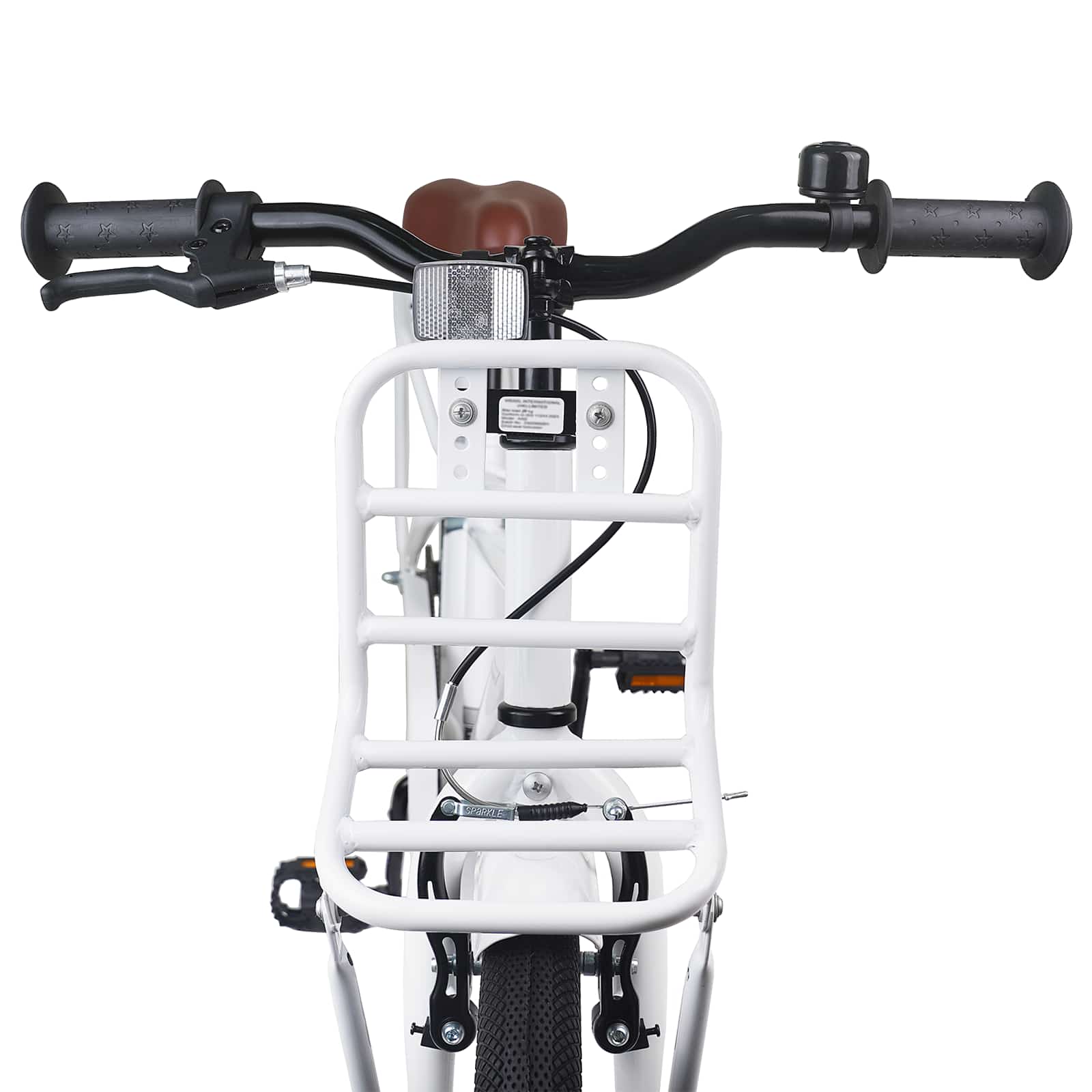 Kinderfahrrad 12 Zoll für 2-4 Jahre alt Schwarz