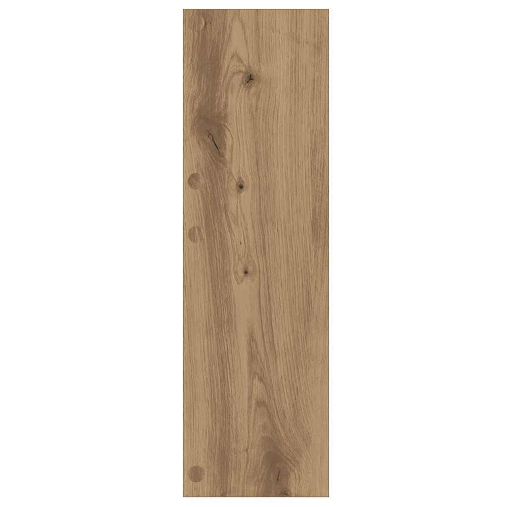 Wand-Schuhschränke 4 Stk. Weiß 60x18x60 cm Holzwerkstoff
