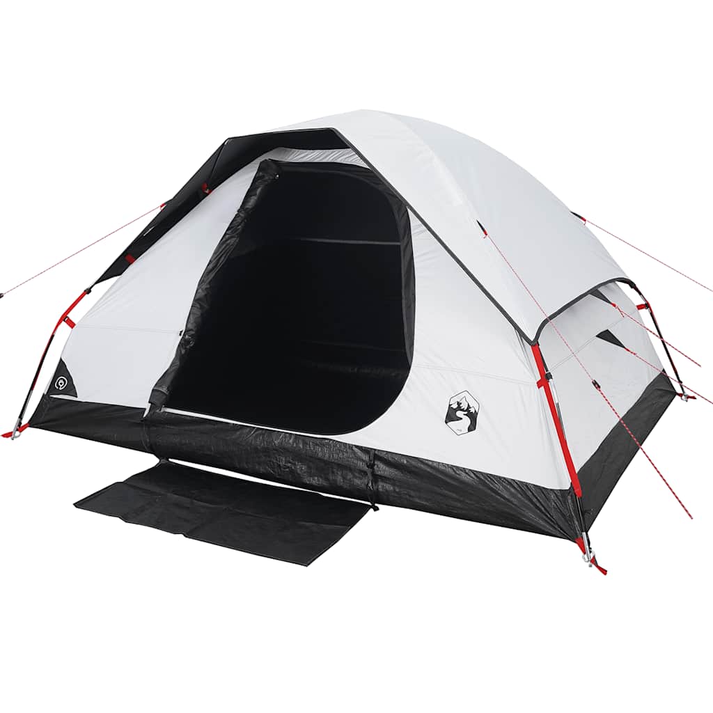 Kuppel-Campingzelt 2 Personen Olivgrün Wasserdicht