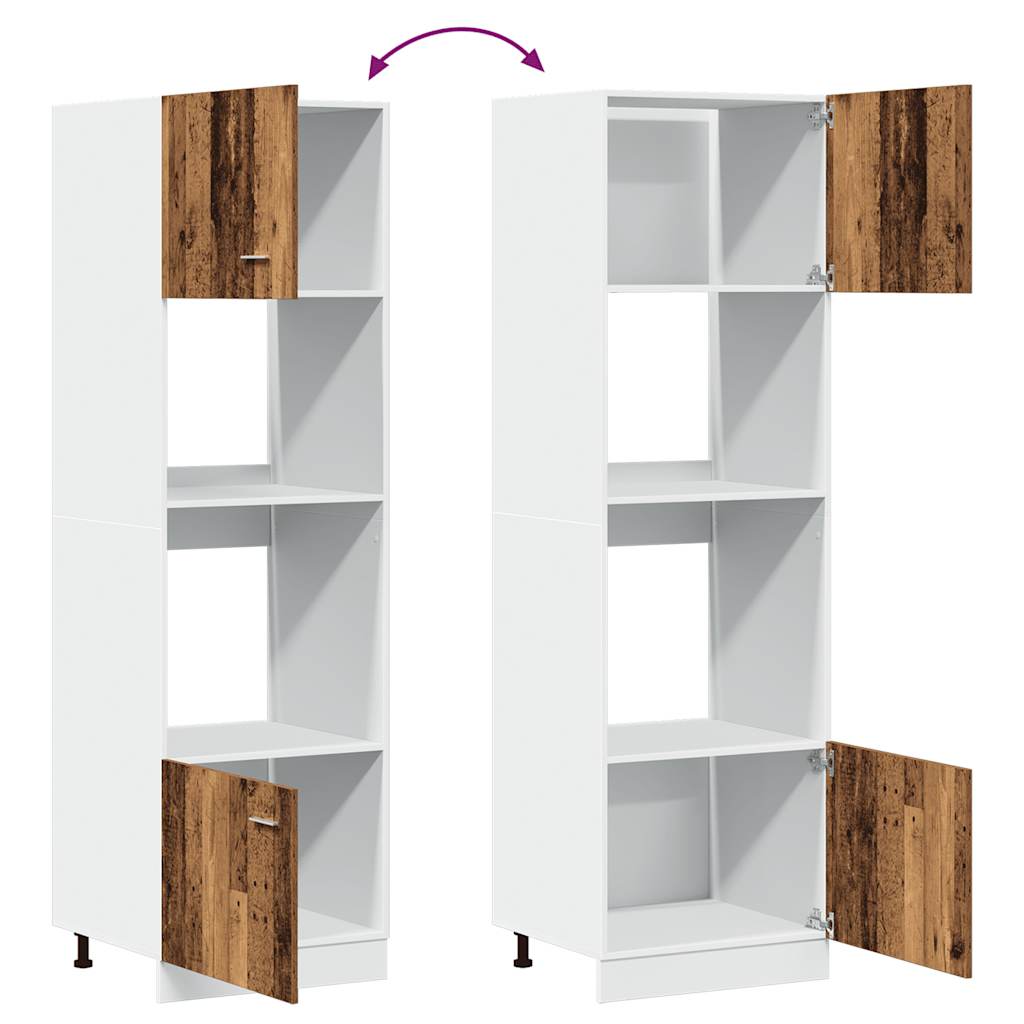 Unterschrank Lyon Weiß 60x46x81,5 cm Holzwerkstoff