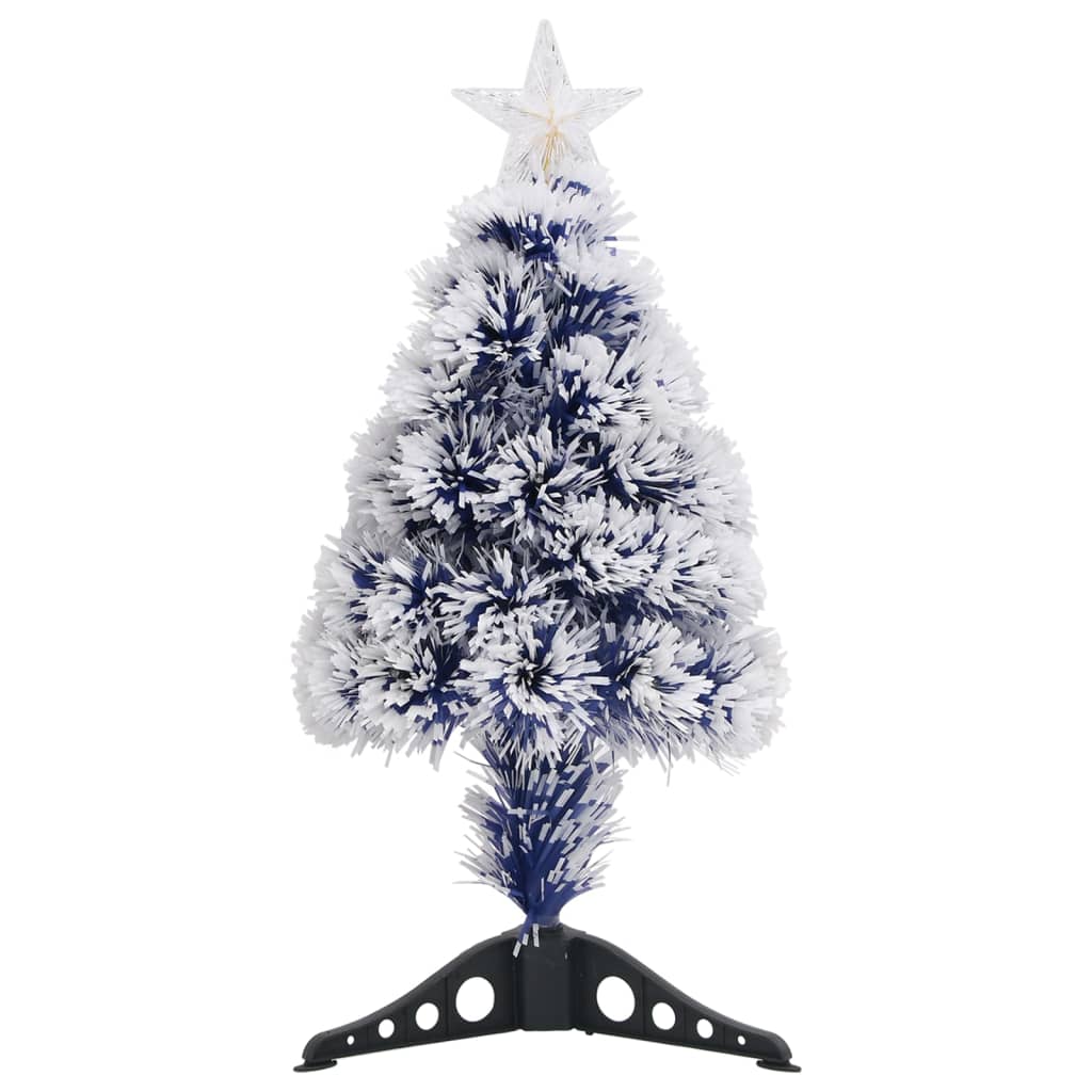 Vorbeleuchteter Weihnachtsbaum mit Ständer und LED 150 cm Glasfaser