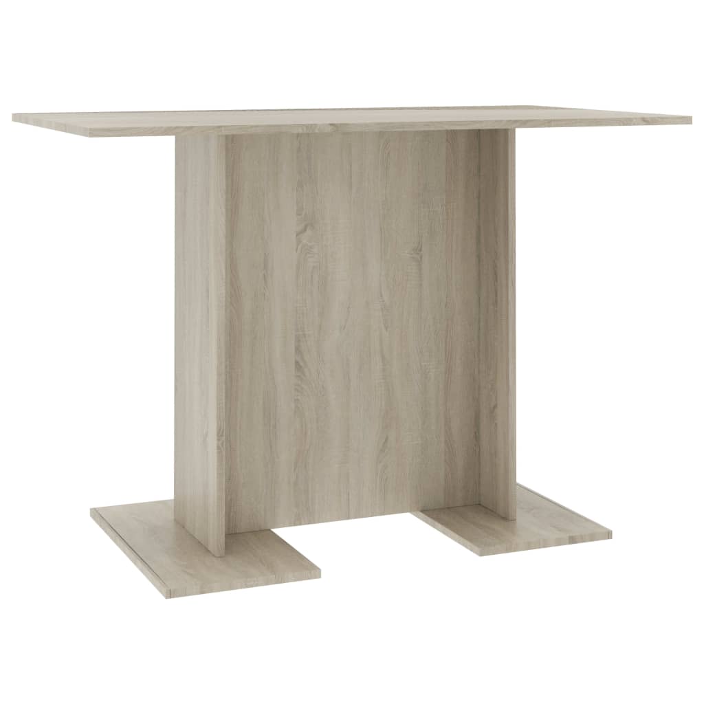 Esstisch Weiß 110x60x75 cm Holzwerkstoff