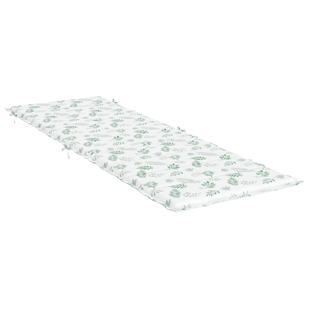 Sonnenliegen-Auflage Grau 186x58x4 cm Oxford-Gewebe