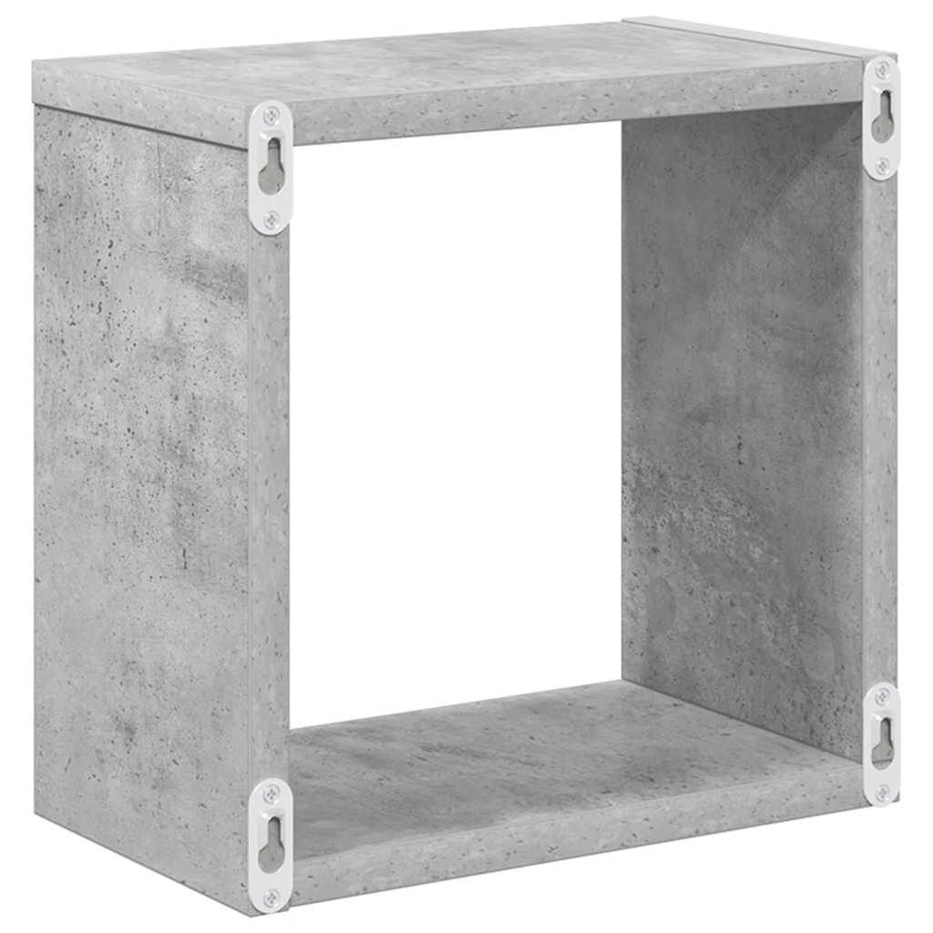 Würfelregale 2 Stk. Weiß 30x15x30 cm