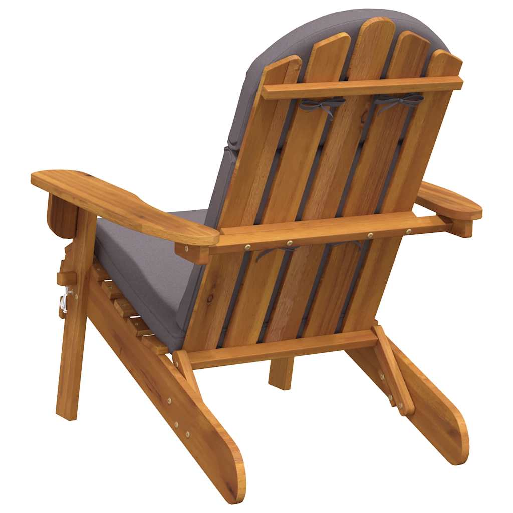 Adirondack-Gartenstühle 2 Stk. Massivholz Akazie