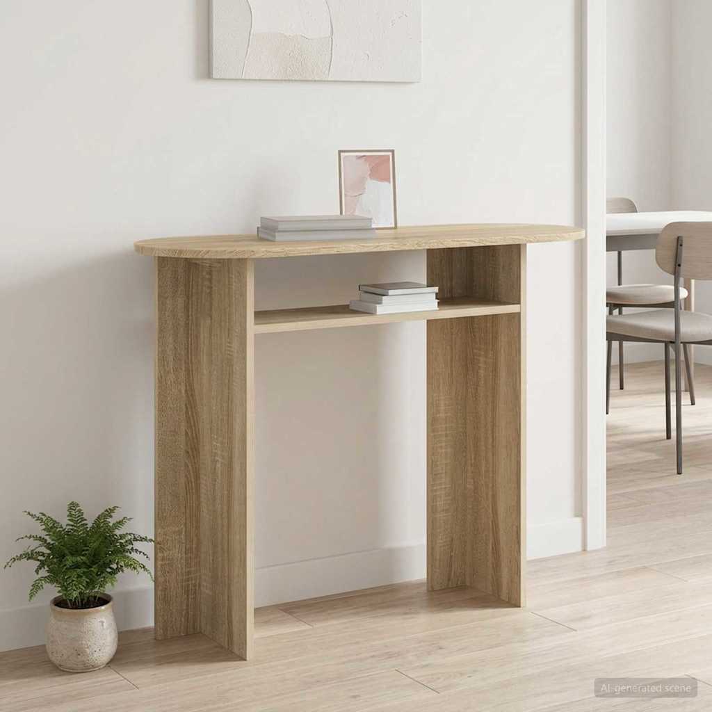 Konsolentisch Weiß 100 x 39,5 x 75 cm Holzwerkstoff