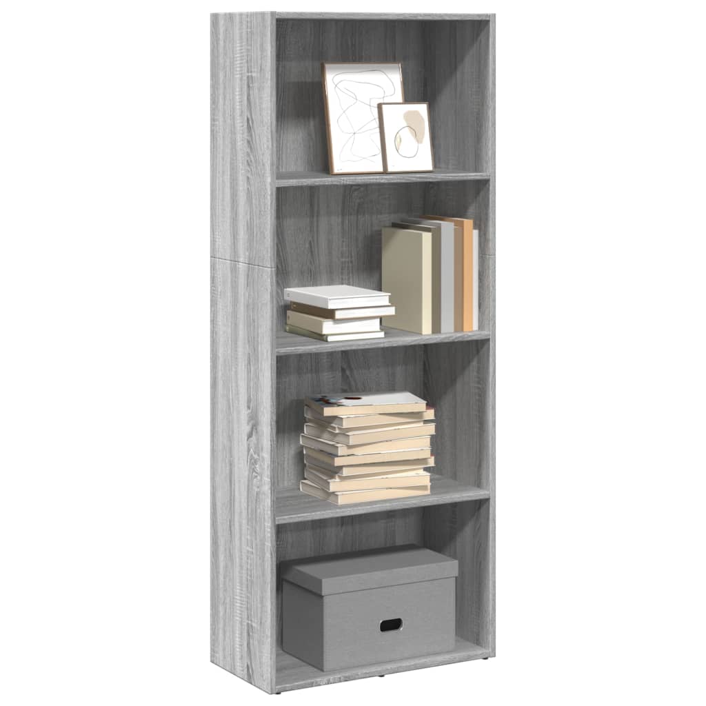 Bücherregal Weiß 80x30x189 cm Holzwerkstoff