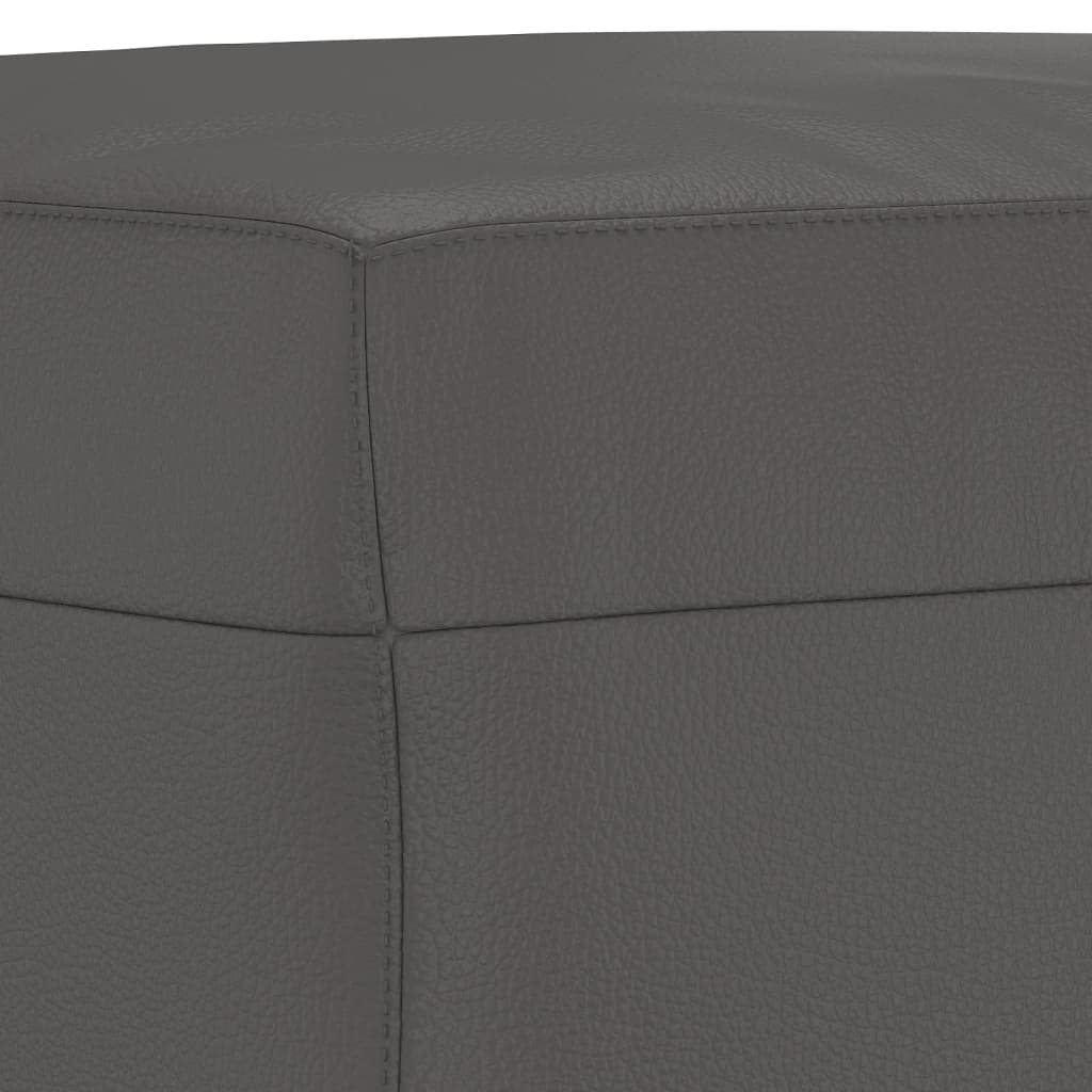 Sitzbank Schwarz 70x35x41 cm Kunstleder