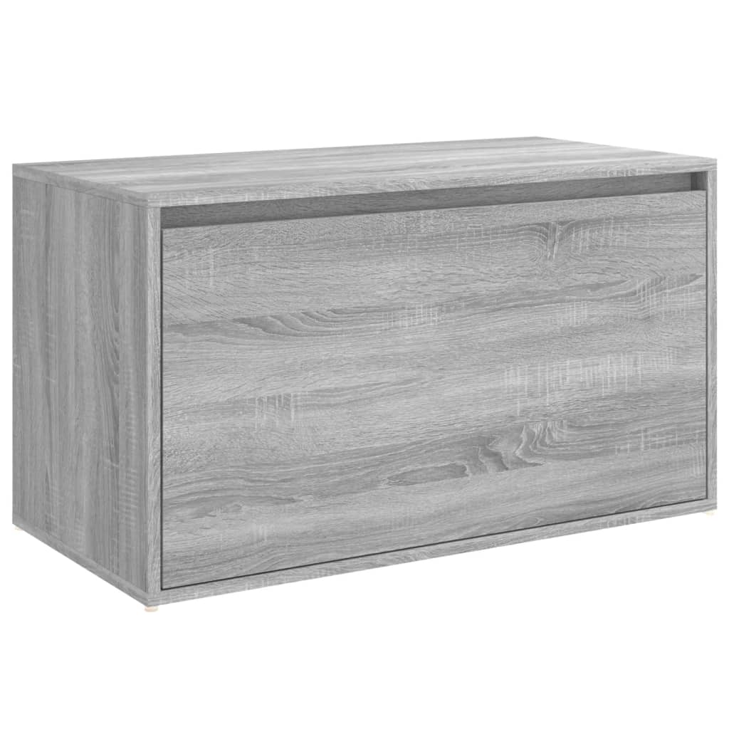 Flurbank 80x40x45 cm Weiß Holzwerkstoff