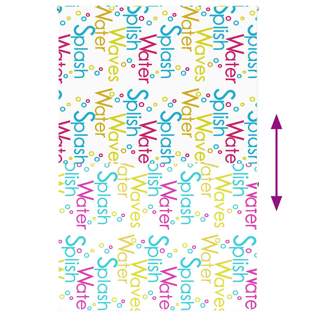 Duschrollo 60x240 cm Stoffbreite 56 cm