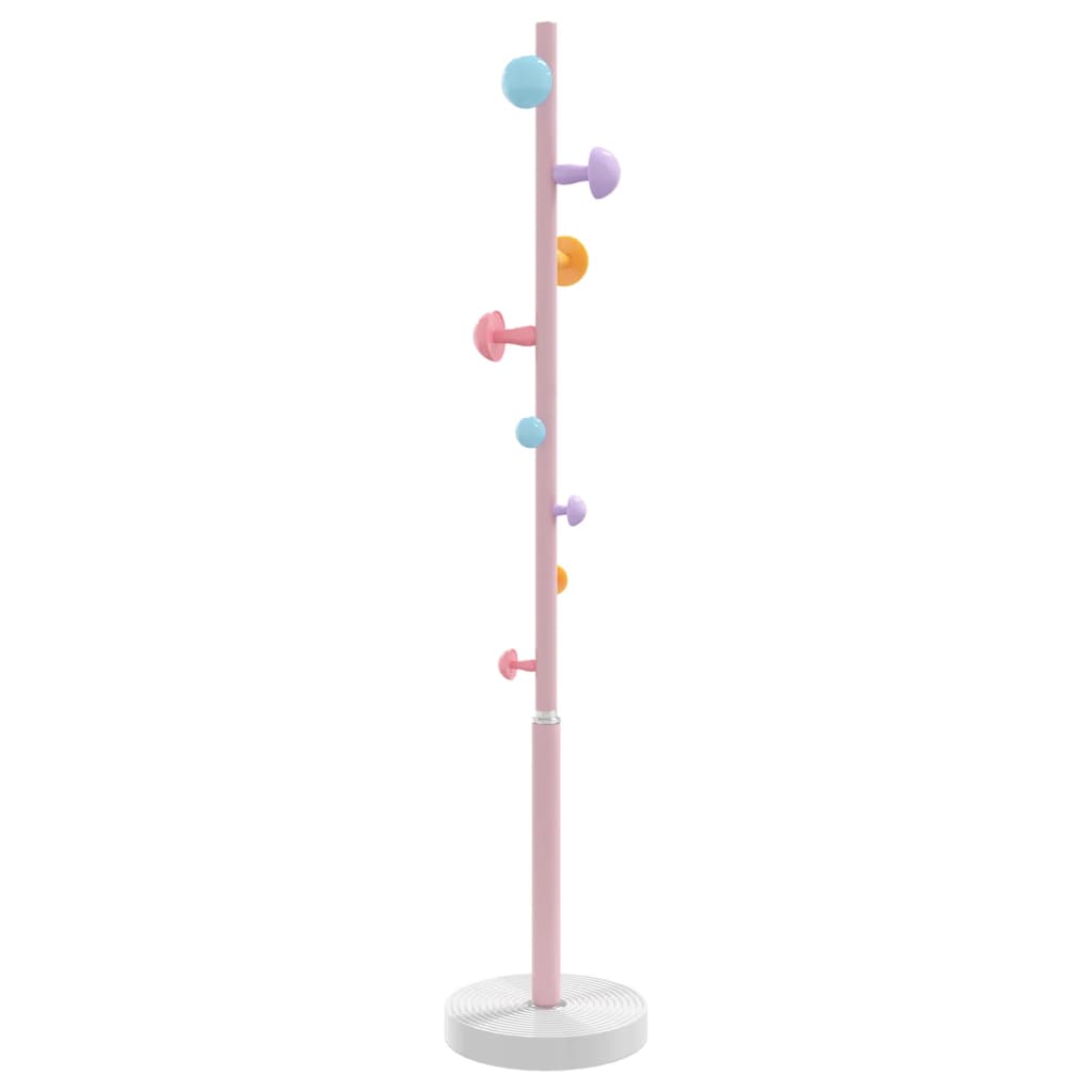 Garderobenständer Weiß 172 cm Pulverbeschichtetes Eisen