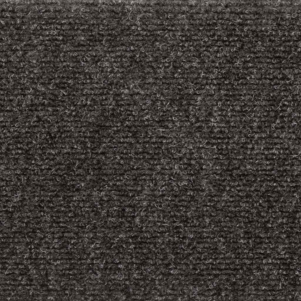 Stufenmatten Selbstklebend 15 Stk. 65x21x4 cm Hellbraun Rechteckiger Rand