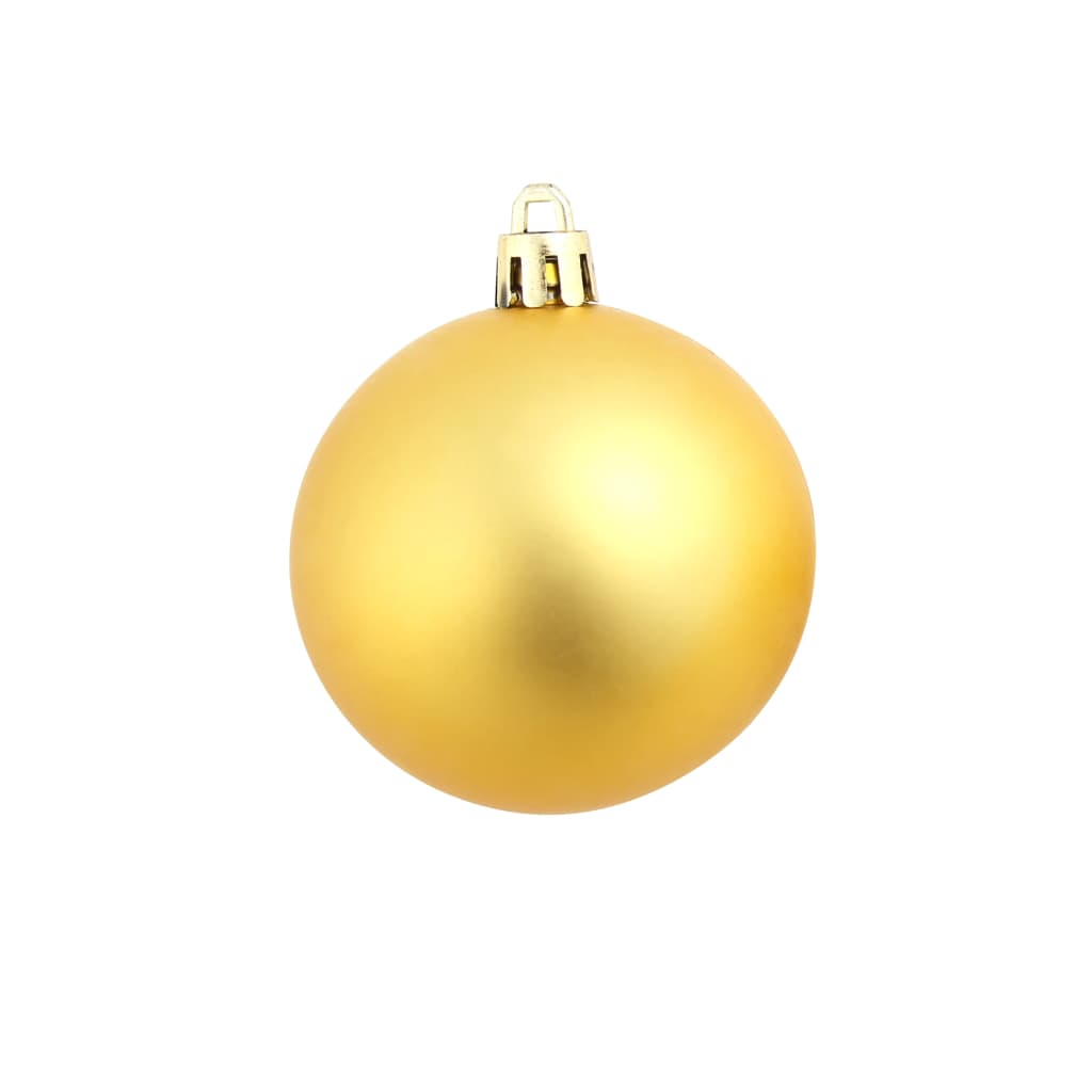 100-tlg. Weihnachtskugel-Set Weiß
