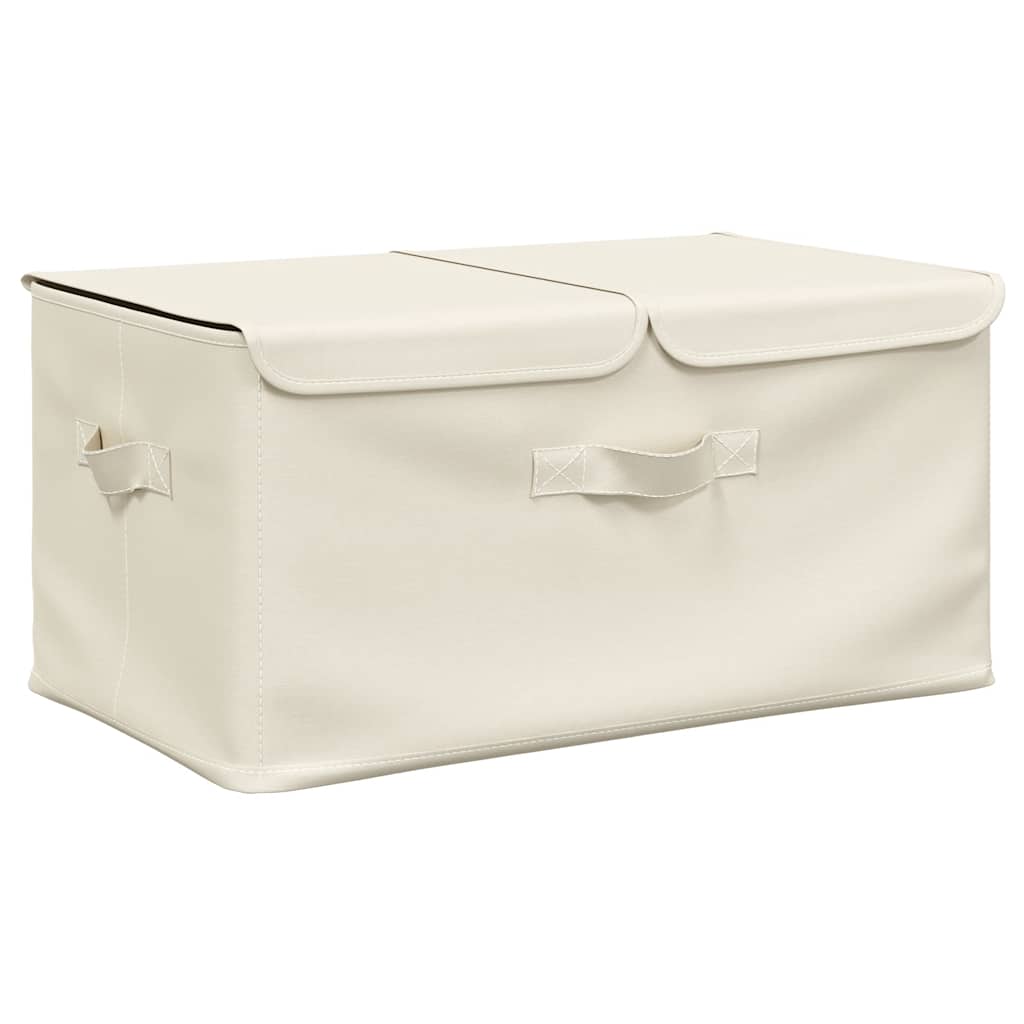 Aufbewahrungsbox Stoff 50x30x25 cm Anthrazit