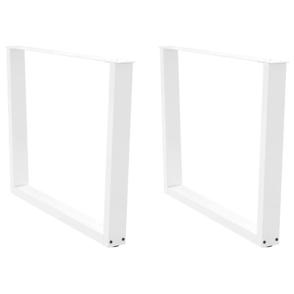 Couchtischbeine V-Form 2 Stück Schwarz 30x(30-31,3) cm Stahl
