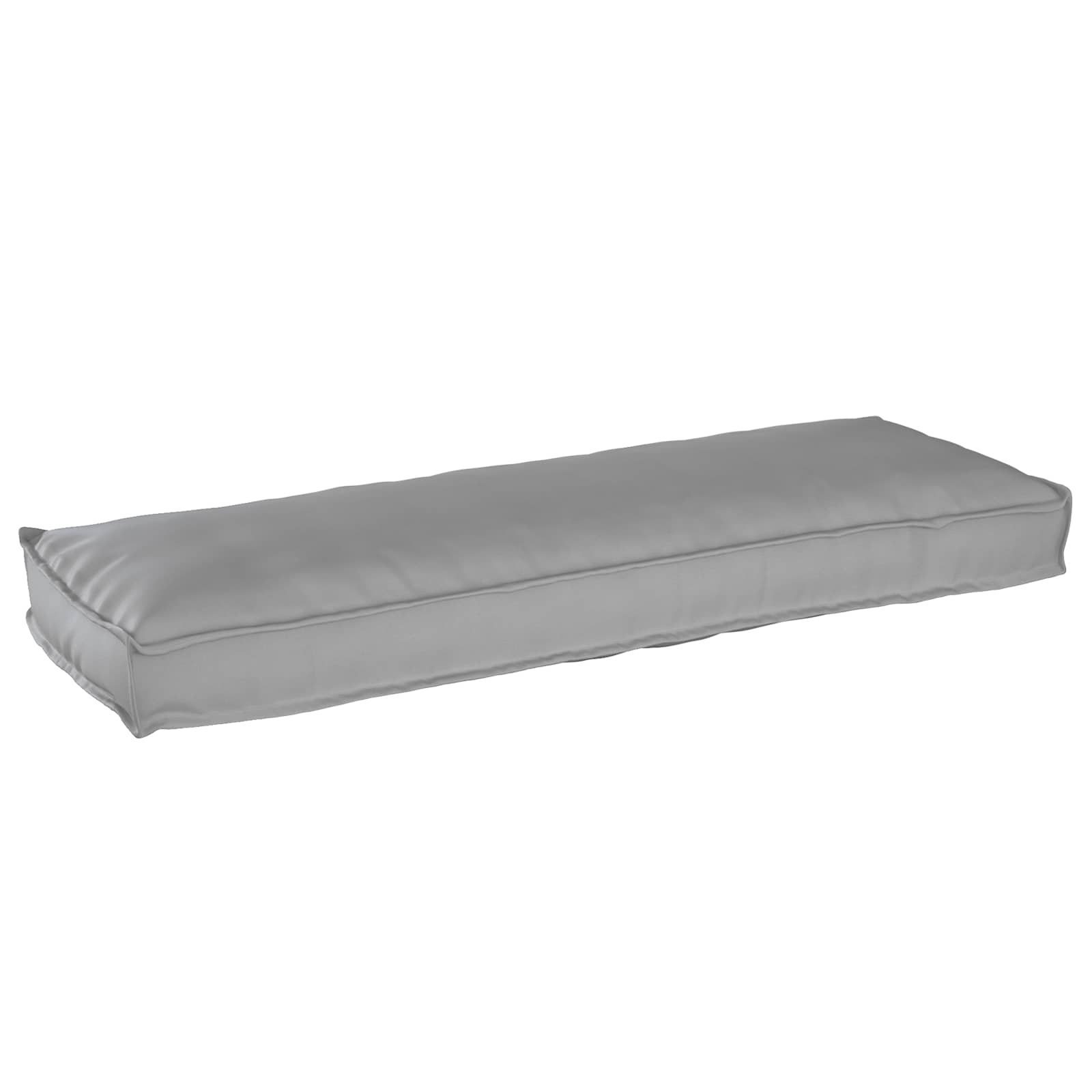 Kissen Anthrazit 120 x 40 x 8 cm Oxford-Stoff