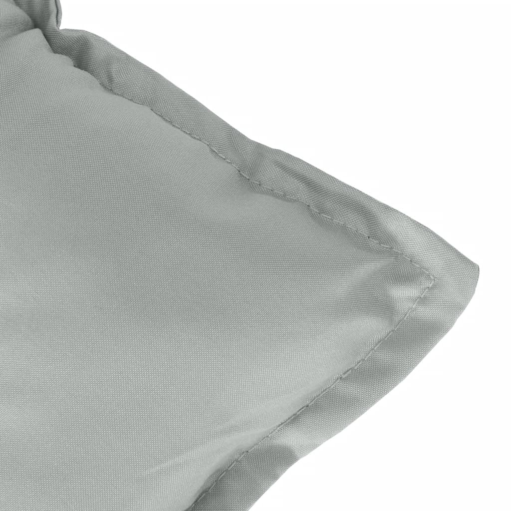 Gartenbank-Auflage Melange Anthrazit 100x50x7 cm Stoff