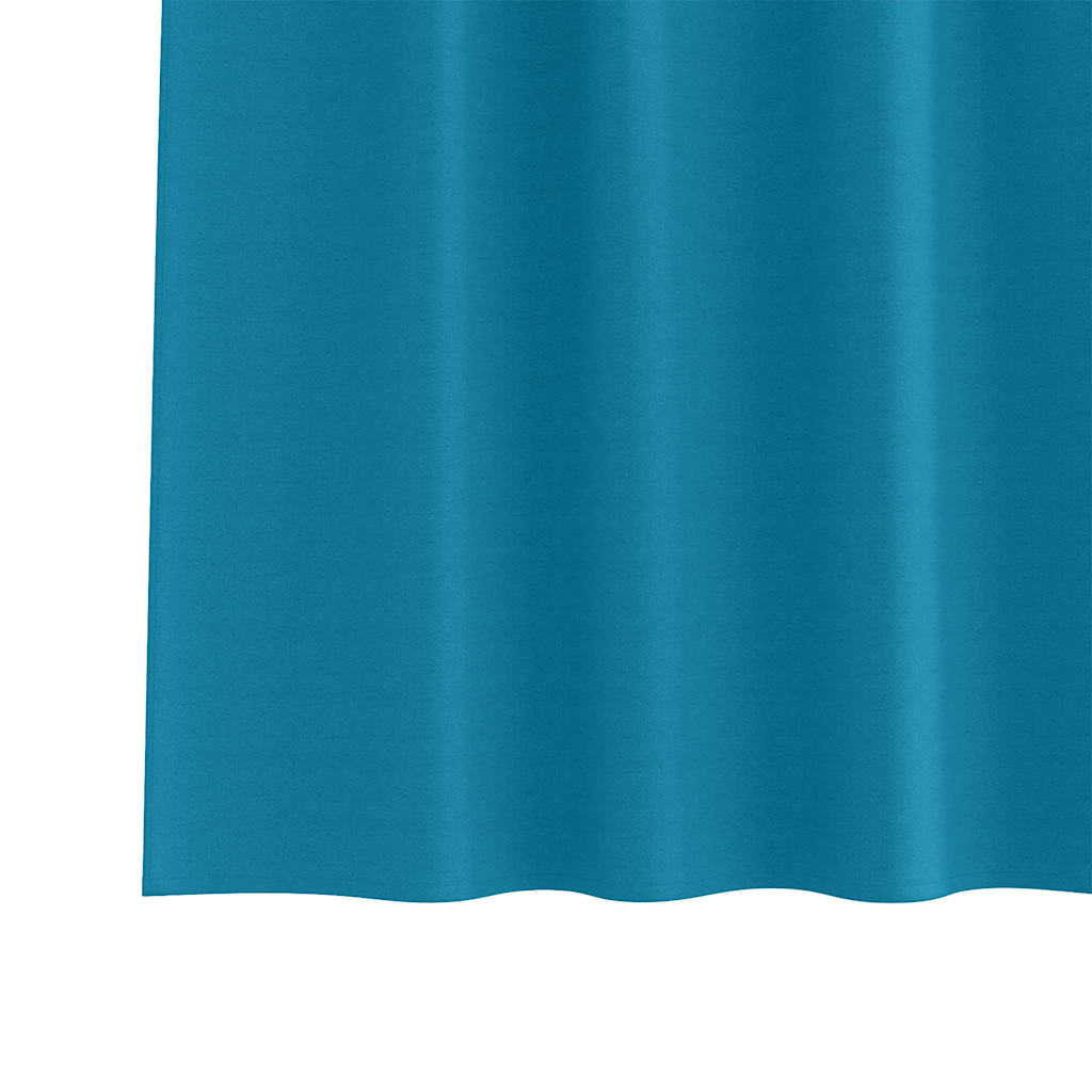 Verdunkelungs-Vorhänge mit Ringen 2 pcs Beige 140 x 140 cm