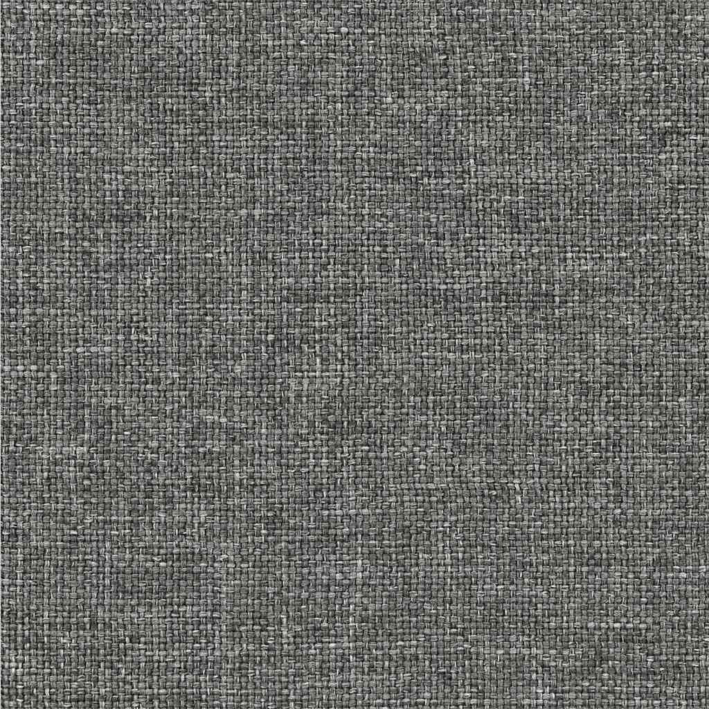 Bettgestell mit gepolstertem Kopfteil Hellgrau 200 x 200 cm