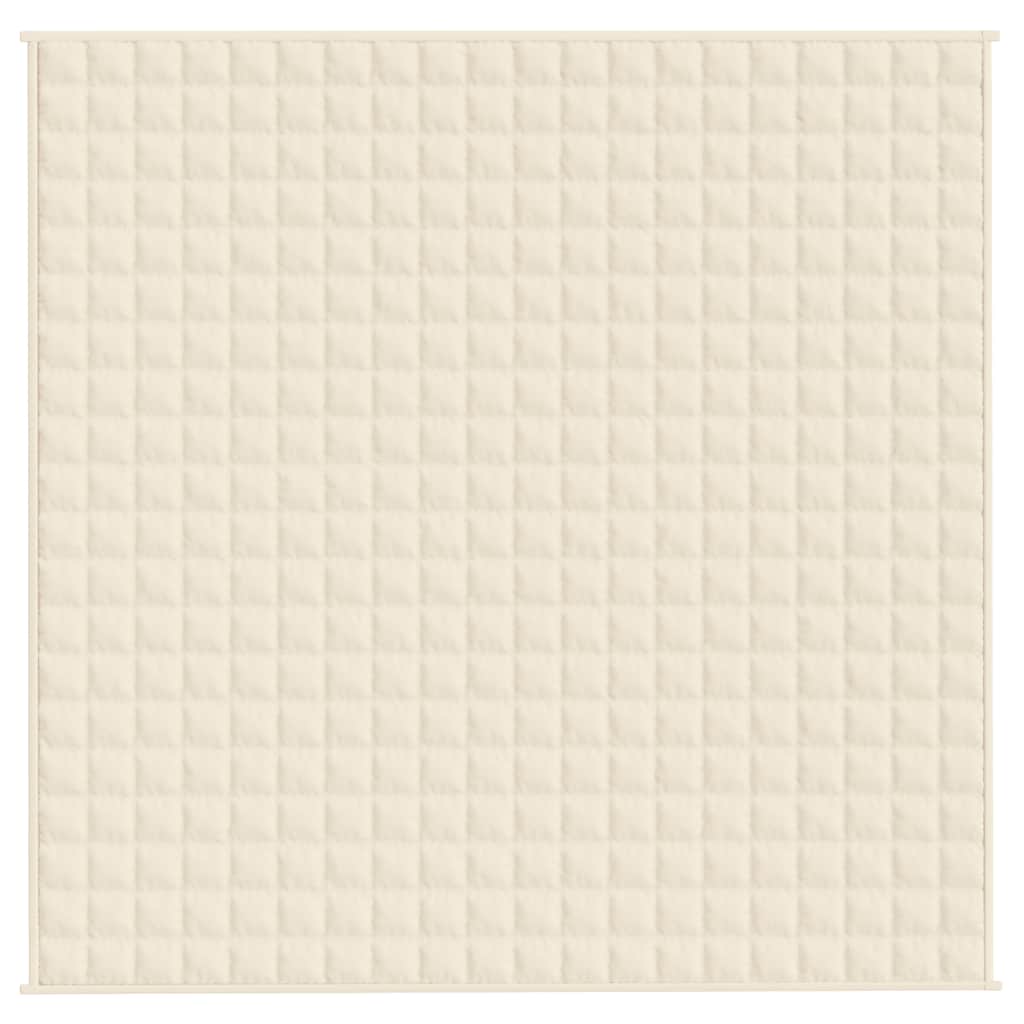 Gewichtsdecke Grau 122x183 cm 5 kg Stoff