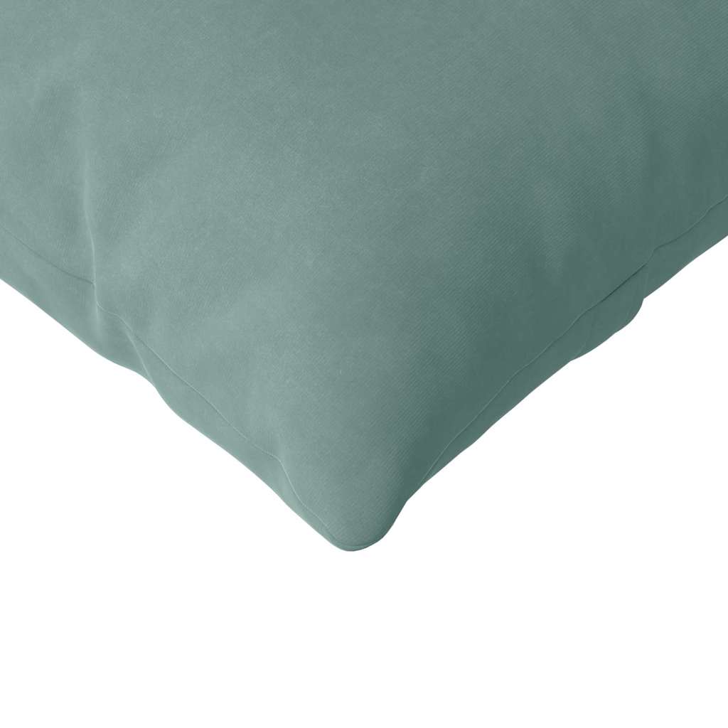 Sofakissen 2 Stück Blau 50 x 30 cm Cordstoff