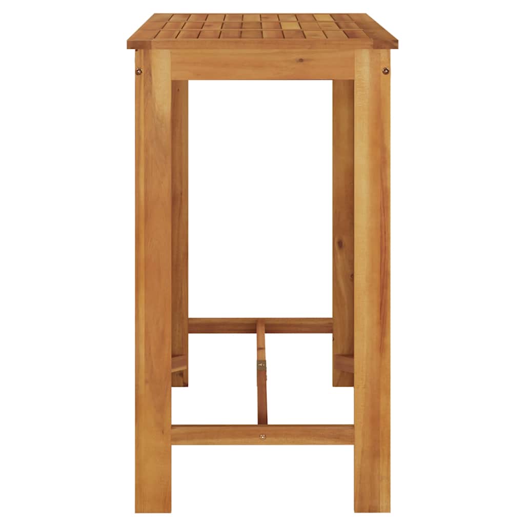 Garten-Bartisch 60x60x105 cm Massivholz Akazie