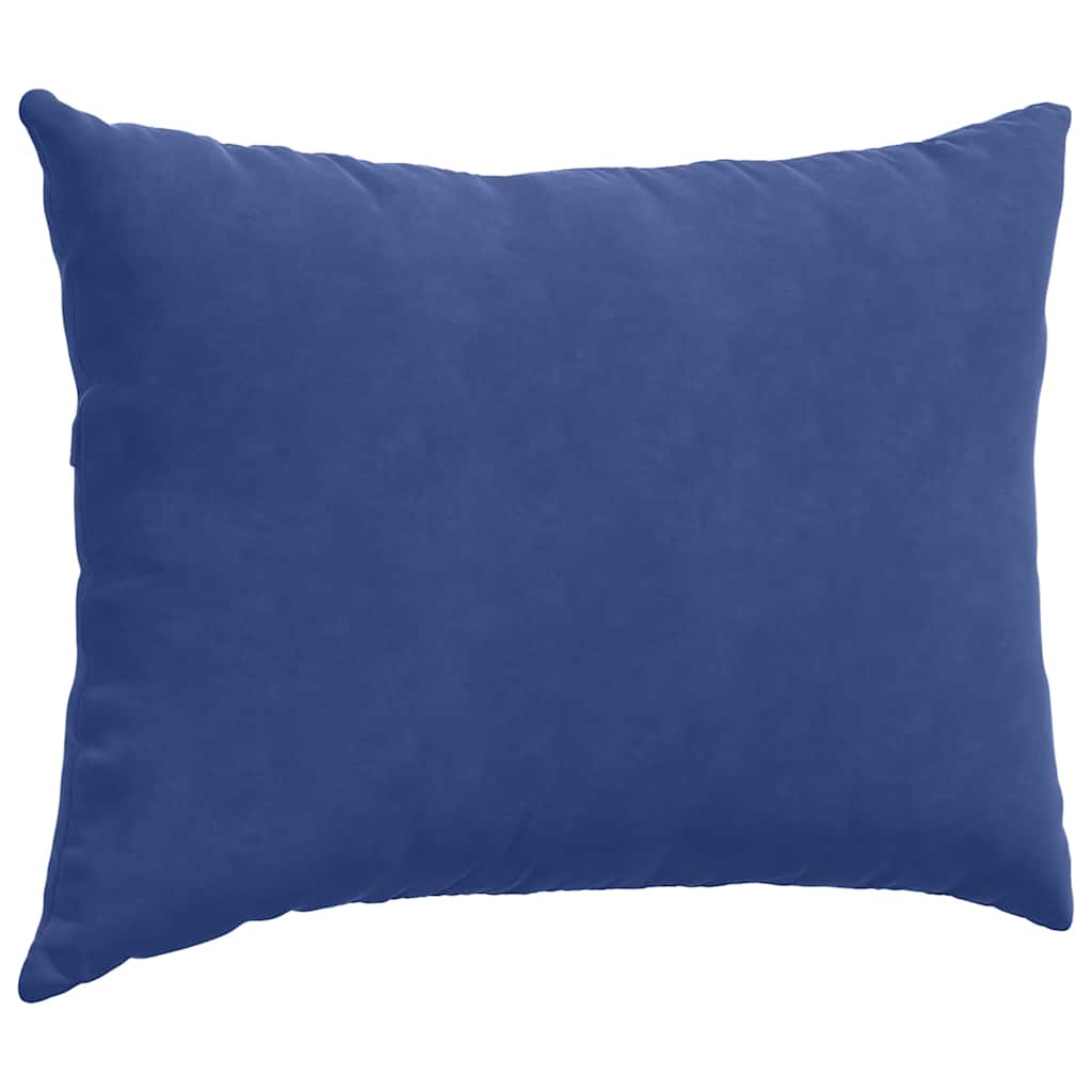 Sofakissen 2 Stück Blau 50 x 30 cm Cordstoff