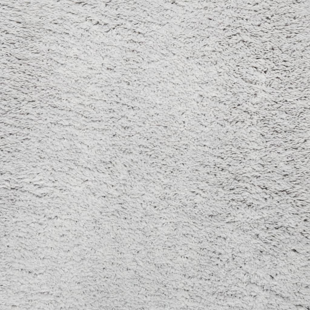 Teppich HUARTE Kurzflor Weich und Waschbar Anthrazit 60x110 cm