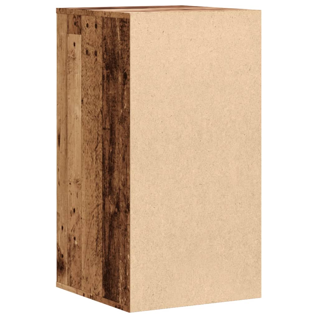 Schubladenschrank Schwarz Eichen-Optik 41 x 40 x 58 cm